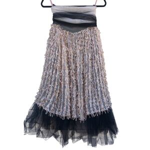 Tulle strapless dress XS 2